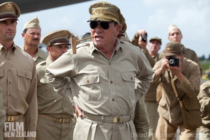 Tommy Lee Jones as General Douglas MacArthur